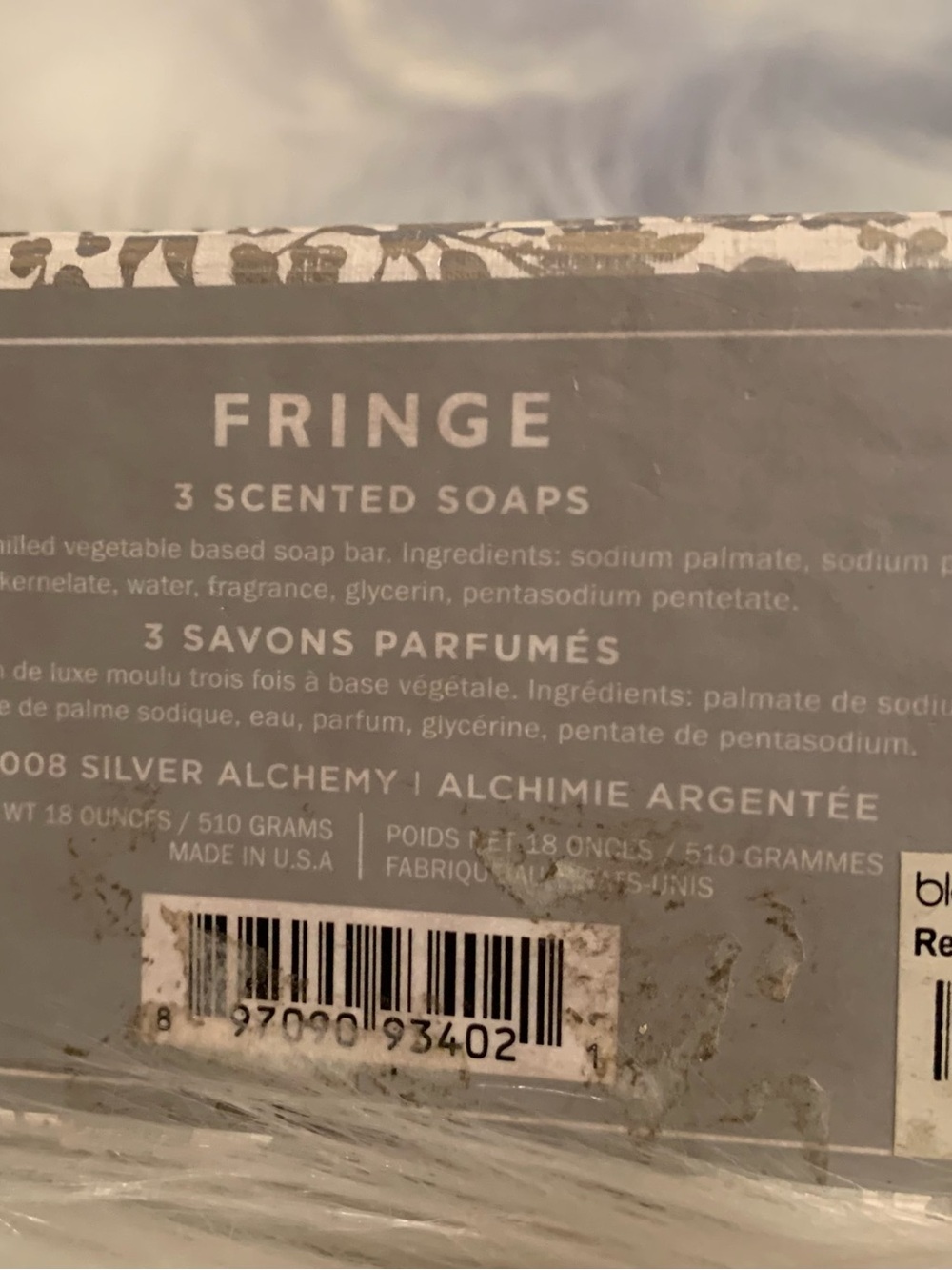 FRINGE ALCHEMY  COLLECTION3 scented soaps NIB - Picture 8 of 9